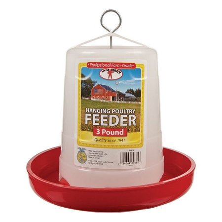 LITTLE GIANT Poultry Feeder 3Lb PHF3